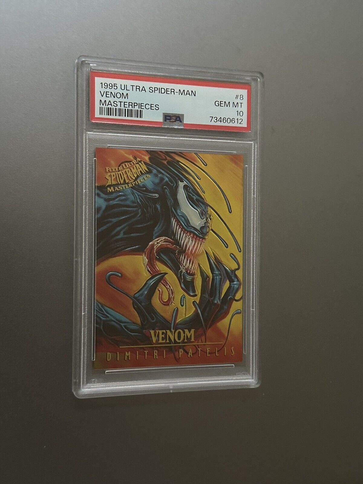 1995 Ultra Spider-Man Masterpieces #8 Venom PSA 10 Gem Mint