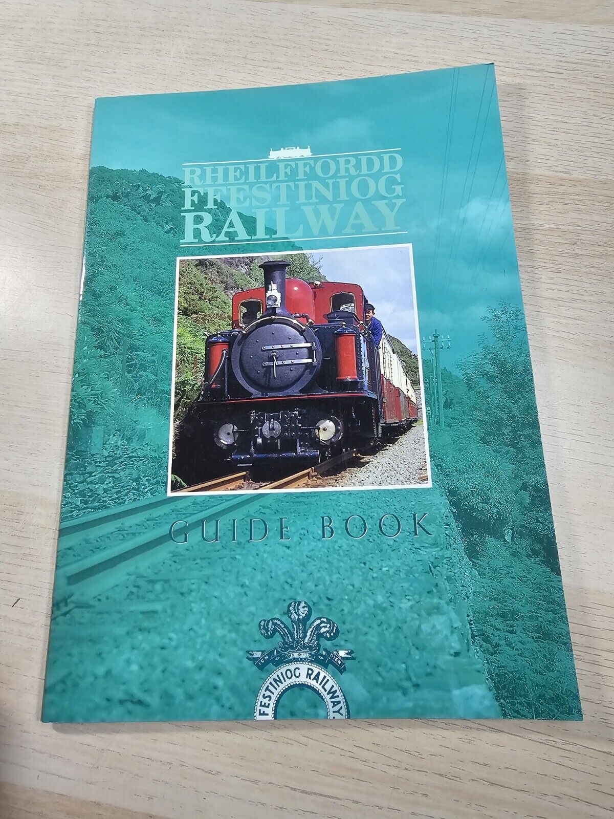 Rheilffordd Ffestiniog Railway Guide Book Steam Trains Vintage 