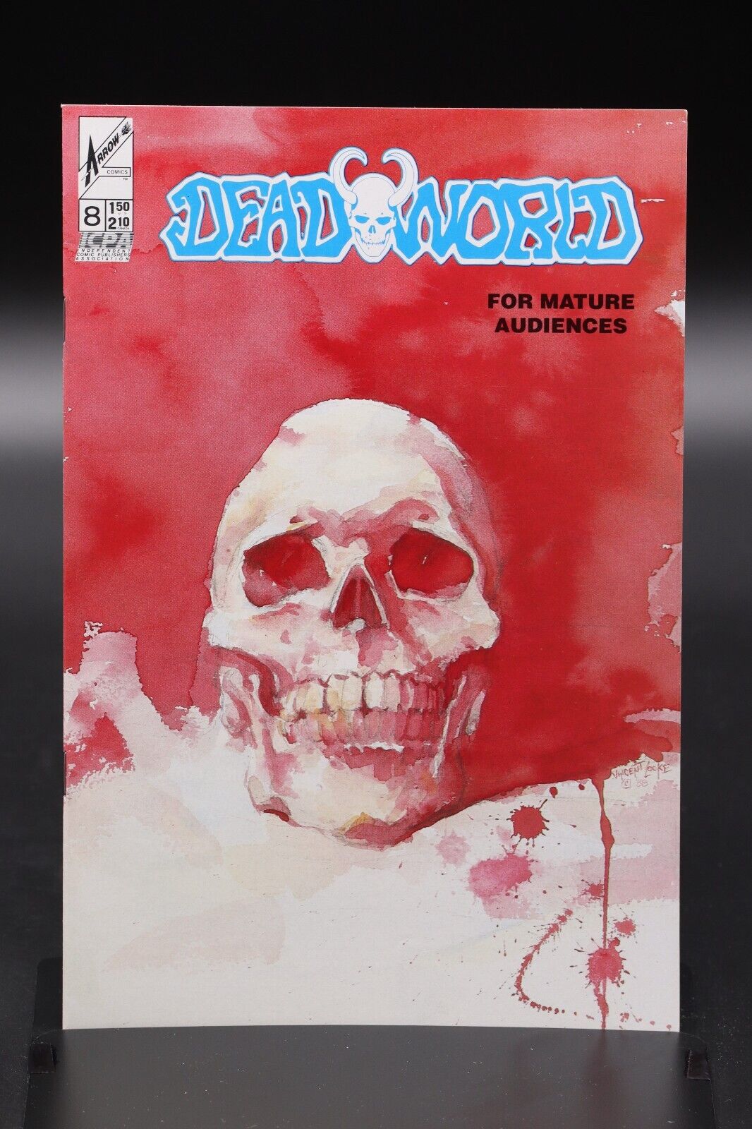 Deadworld (1986) #8 1st Print Arrow Comics Vincent Locke Tame Cover A Zombie NM-