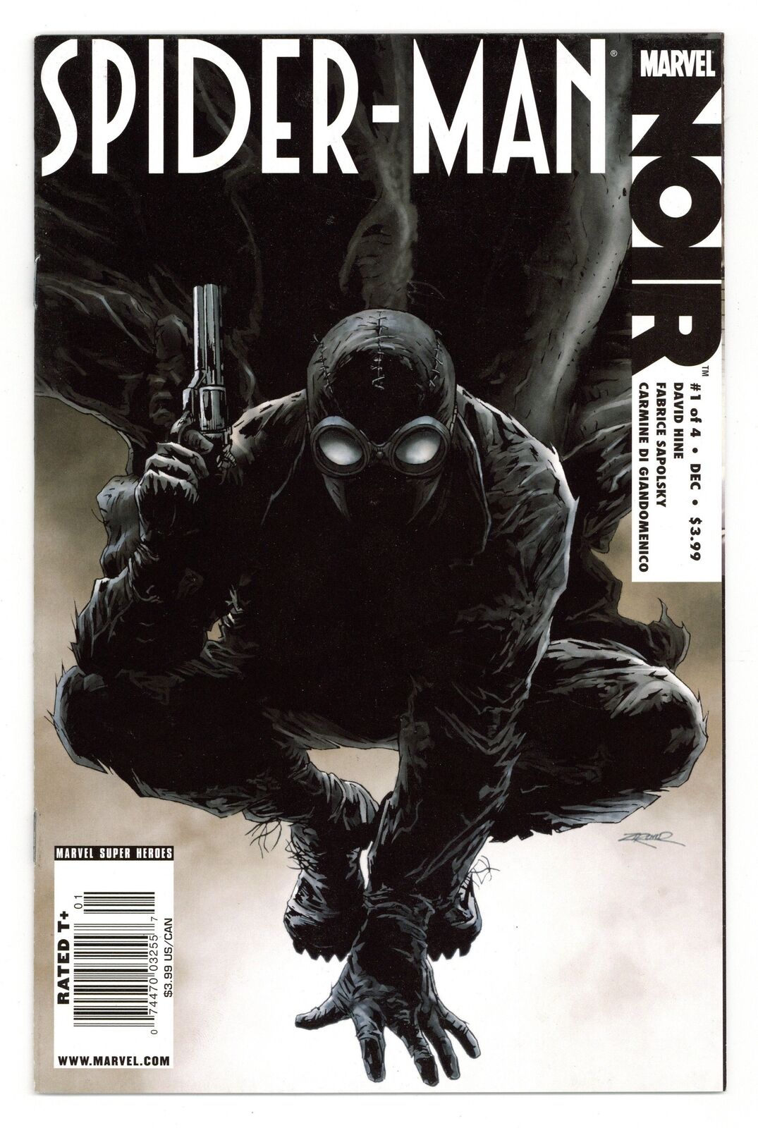 Spider-Man Noir 1A.D Zircher Variant VF 8.0 Newsstand 2009
