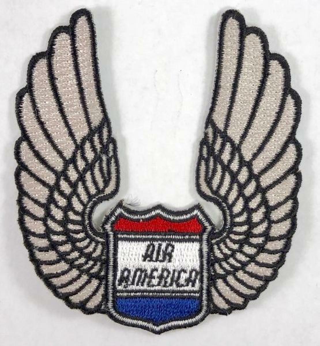 Air America Embroidered Patch, Vietnam War, Laos, AviationVintage Plane PAT-0124