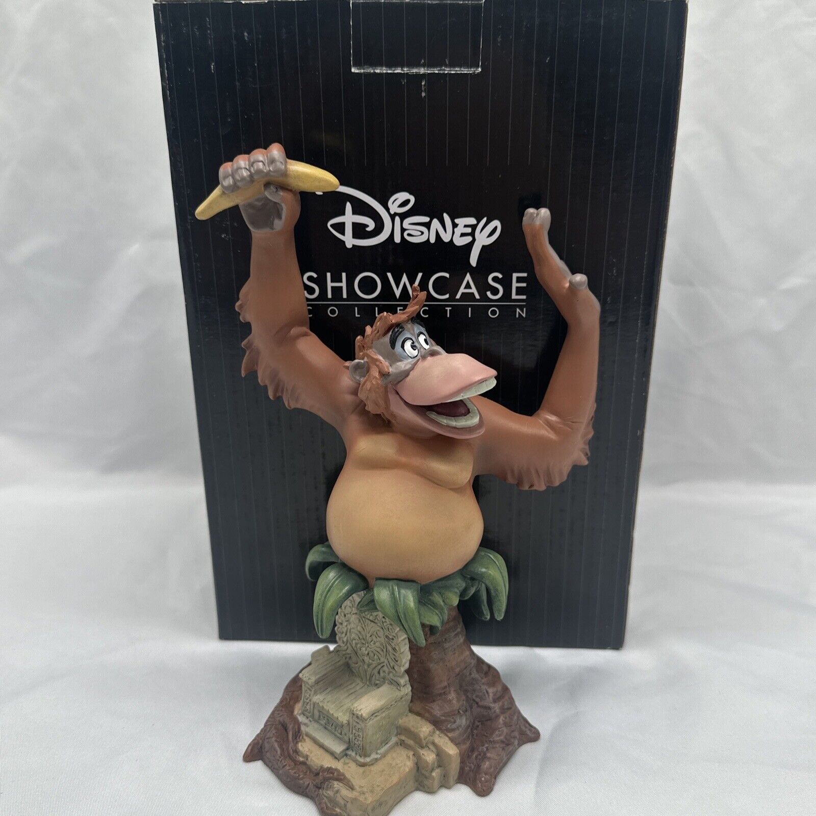 Disney Grand Jester King Louie The Jungle Book Bust Statue 4053360 NEW