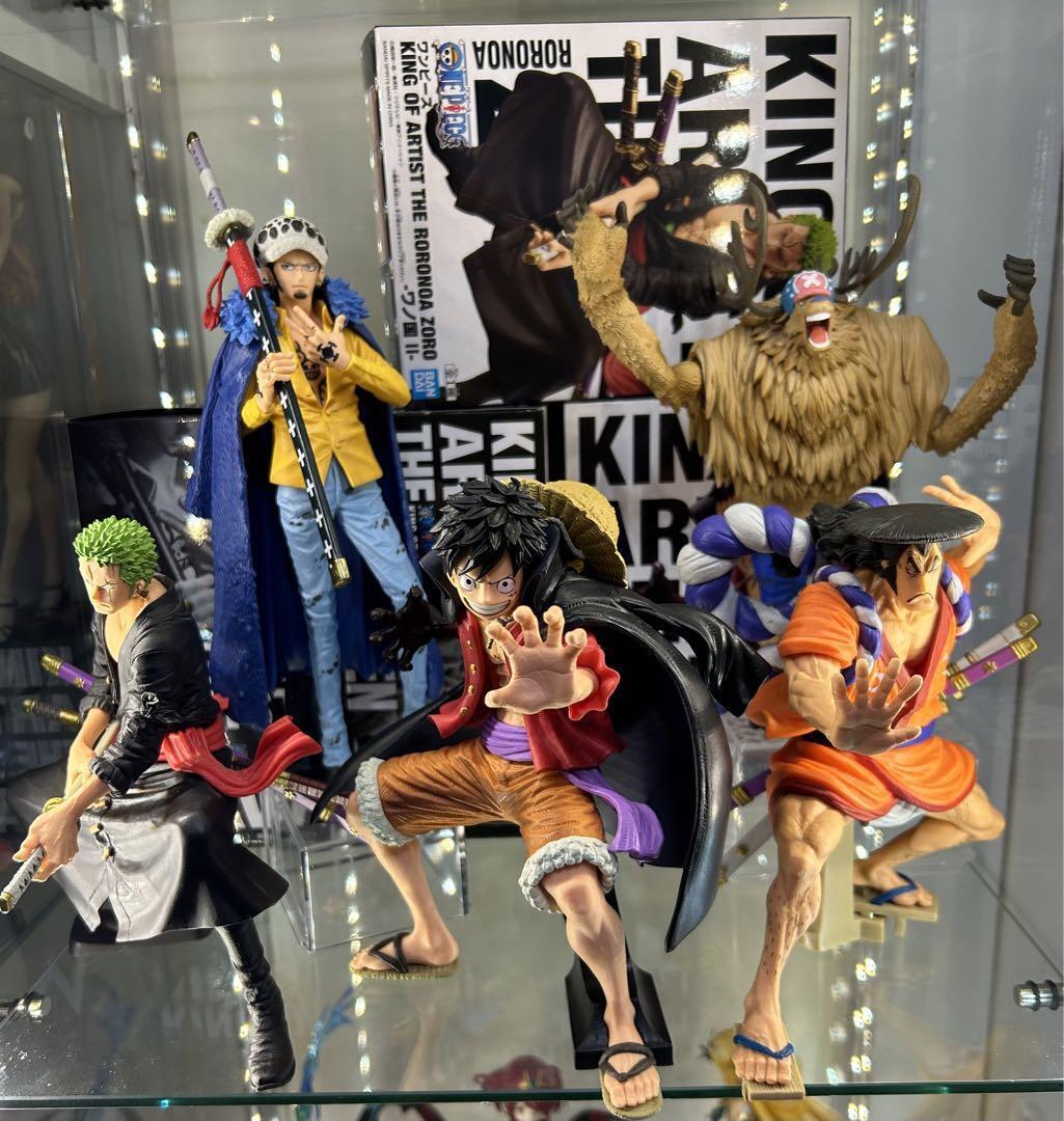 One Piece Figure King of Artist Chopper Law Luffy Zoro Anime Goods Rare Lot 5