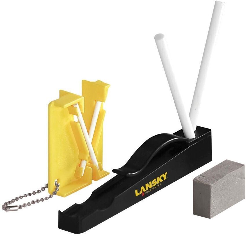 Lansky Combo Includes C-Clip Knife Sharpener With Mini Sharpener & Eraser Block