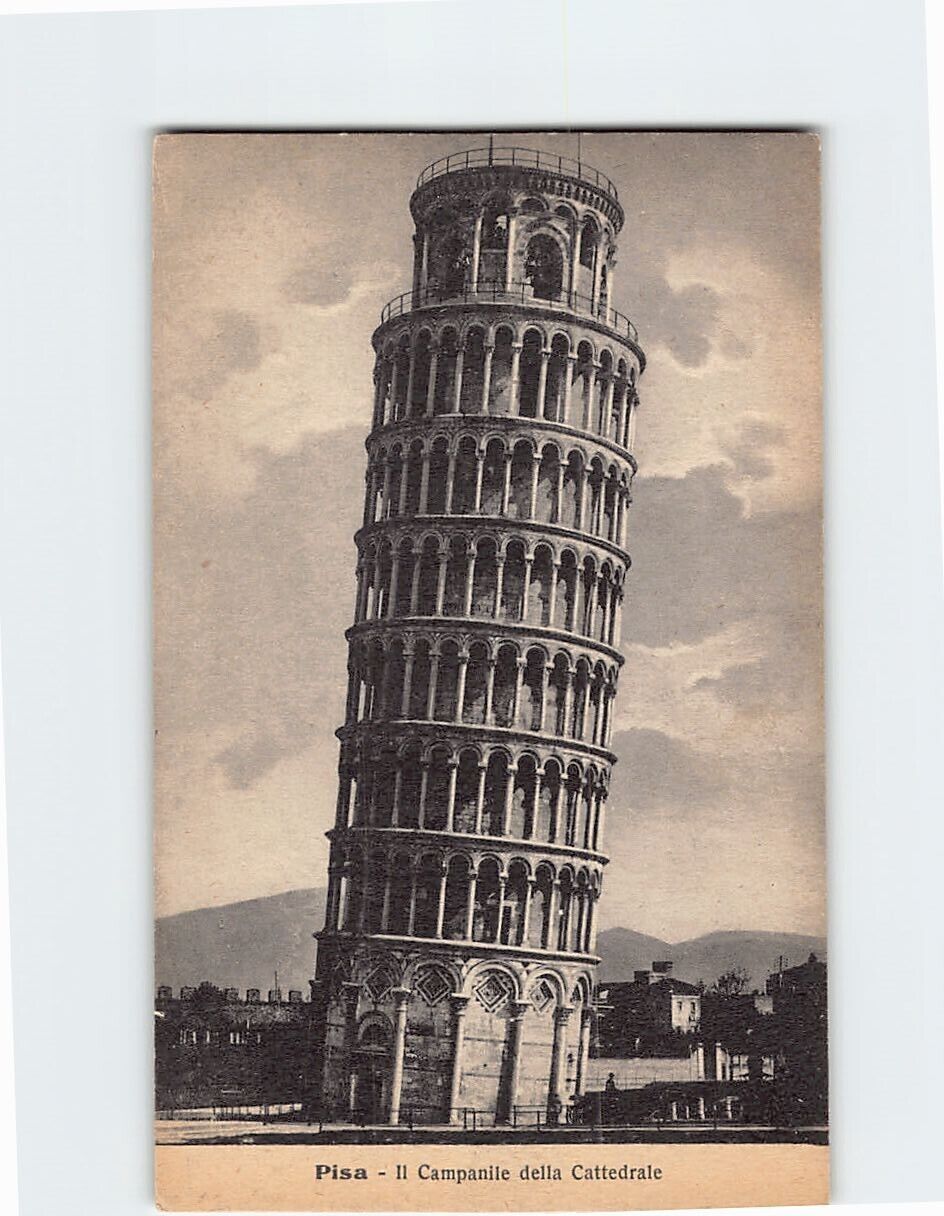 Postcard Il Campanile della Cattedrale, Pisa, Italy