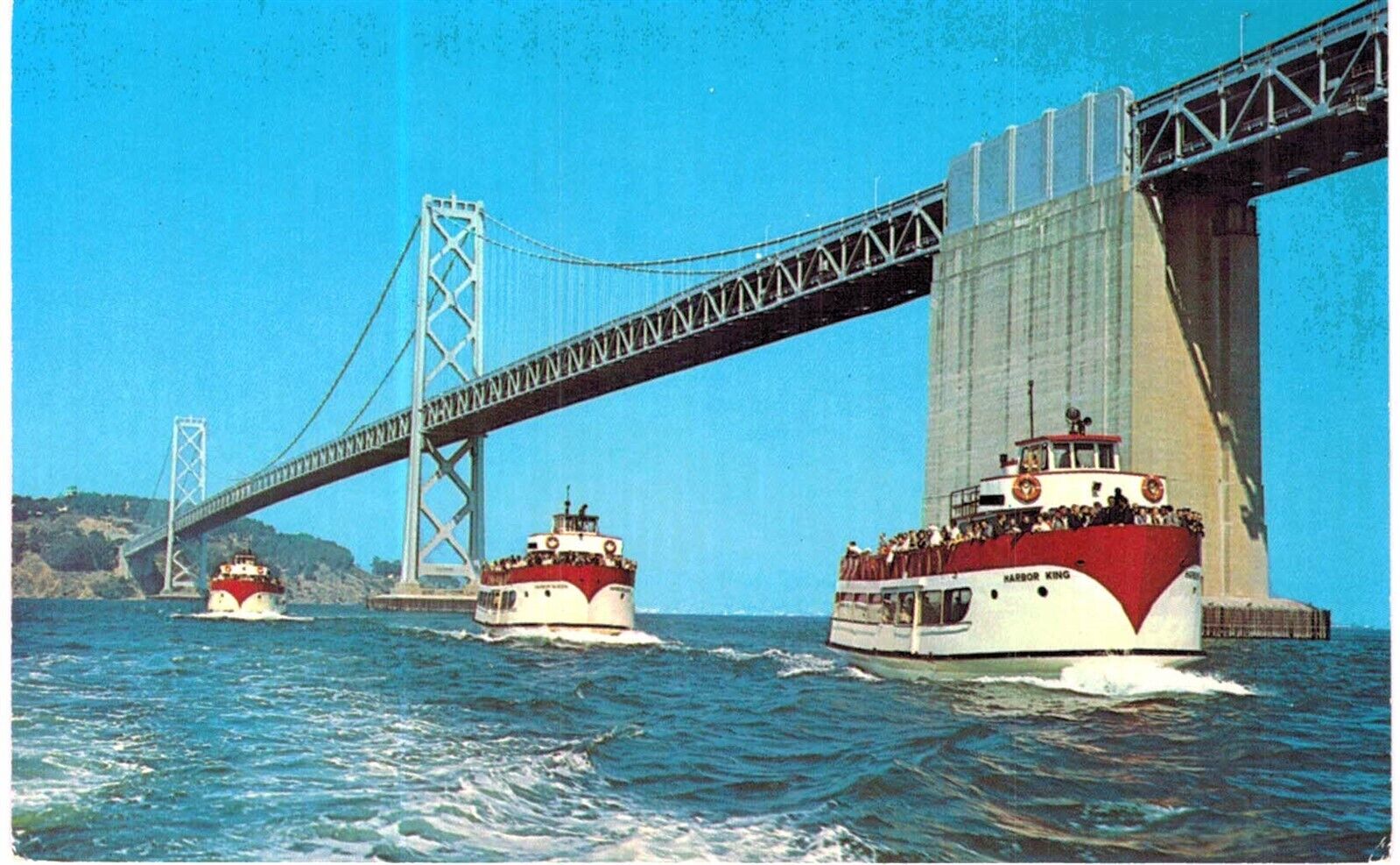 San Francisco Harbor Tours 1970 CA 