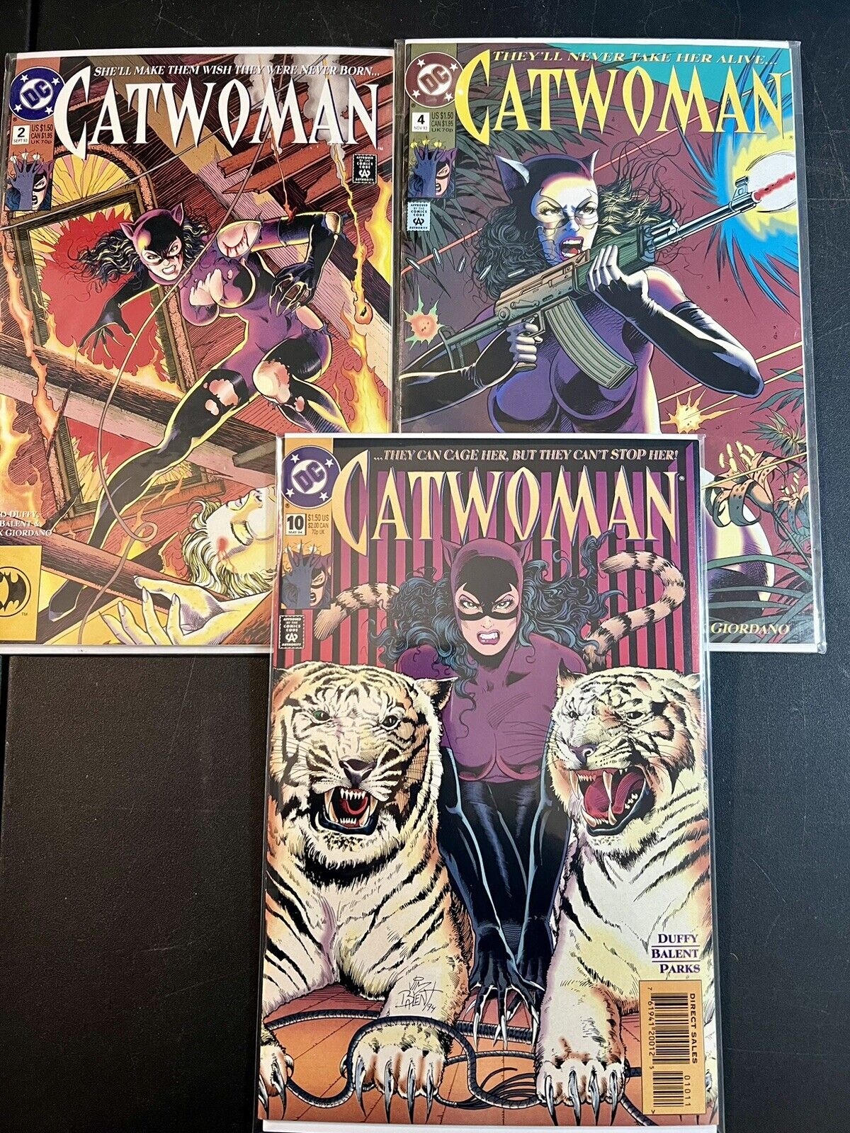 Vintage~CATWOMAN~DC Comics~1993~Issue #~2~4~10~Excellent Condition