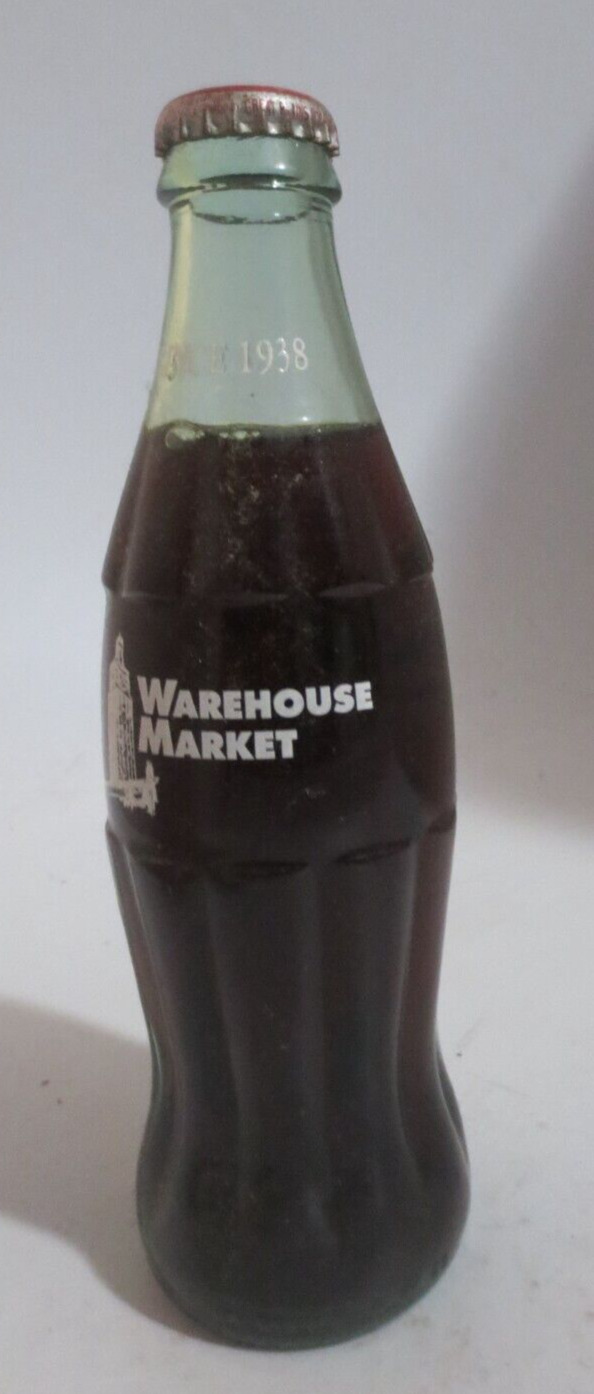 Coca-Cola Warehouse Market Since 1938 Commemorative Bottle Atlanta GA
