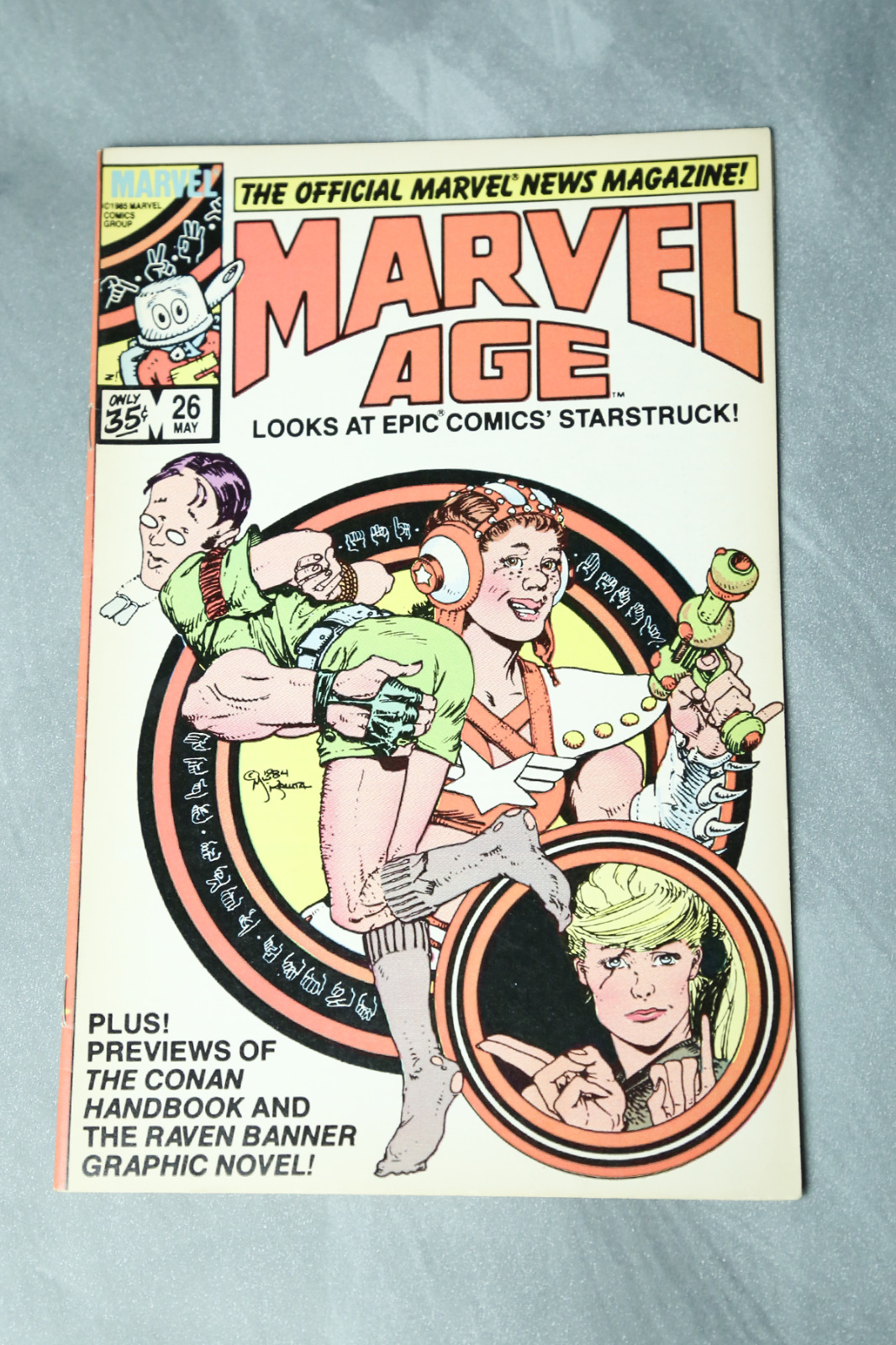 MARVEL AGE   #26  Marvel comics comic book May 1985