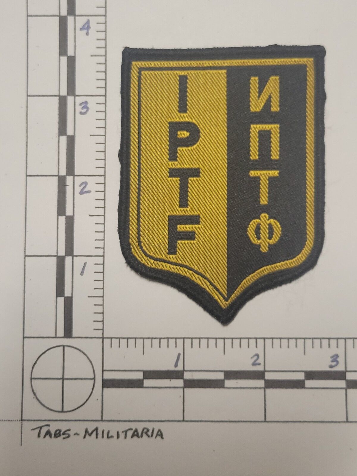 NATO International Police Task Force IPTF Patch B0054