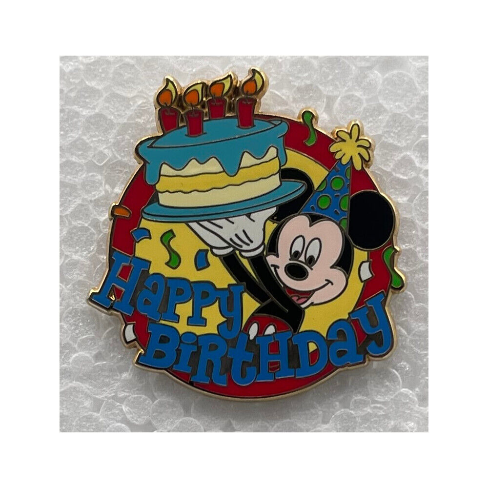 Disney Pin - Adventures By Disney - Happy Birthday - Mickey Mouse - 2006