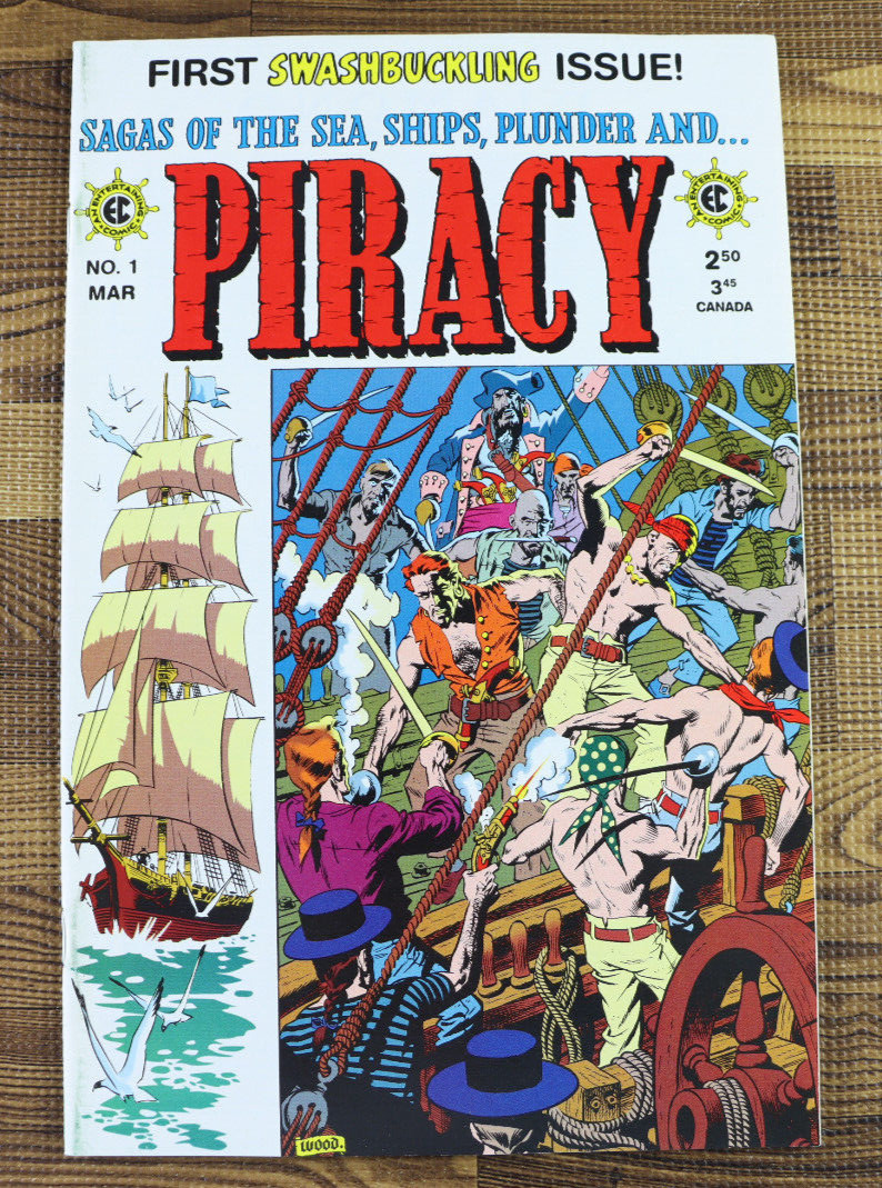 1998 EC Comics Piracy #1 VF/VF+