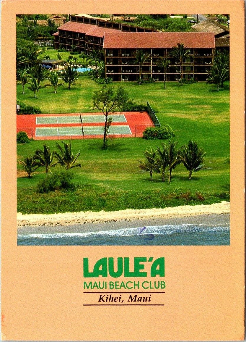 Postcard LAULE\'A MAUI BEACH CLUB KIHEI MAUI