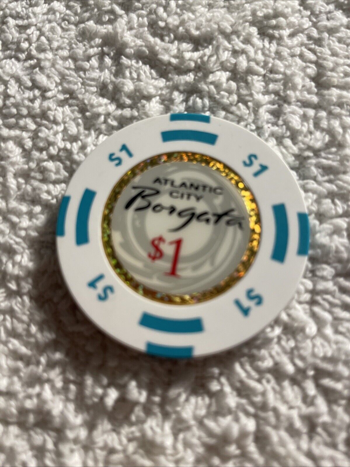 $1 Borgata Atlantic City Casino Chip