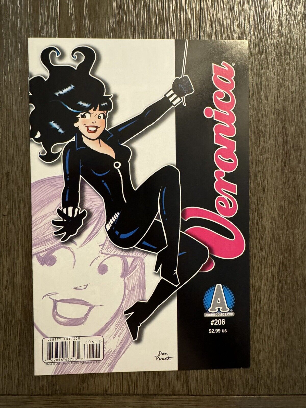 Veronica #206 NM Spy Girls Dan Parent Archie Comics 2012