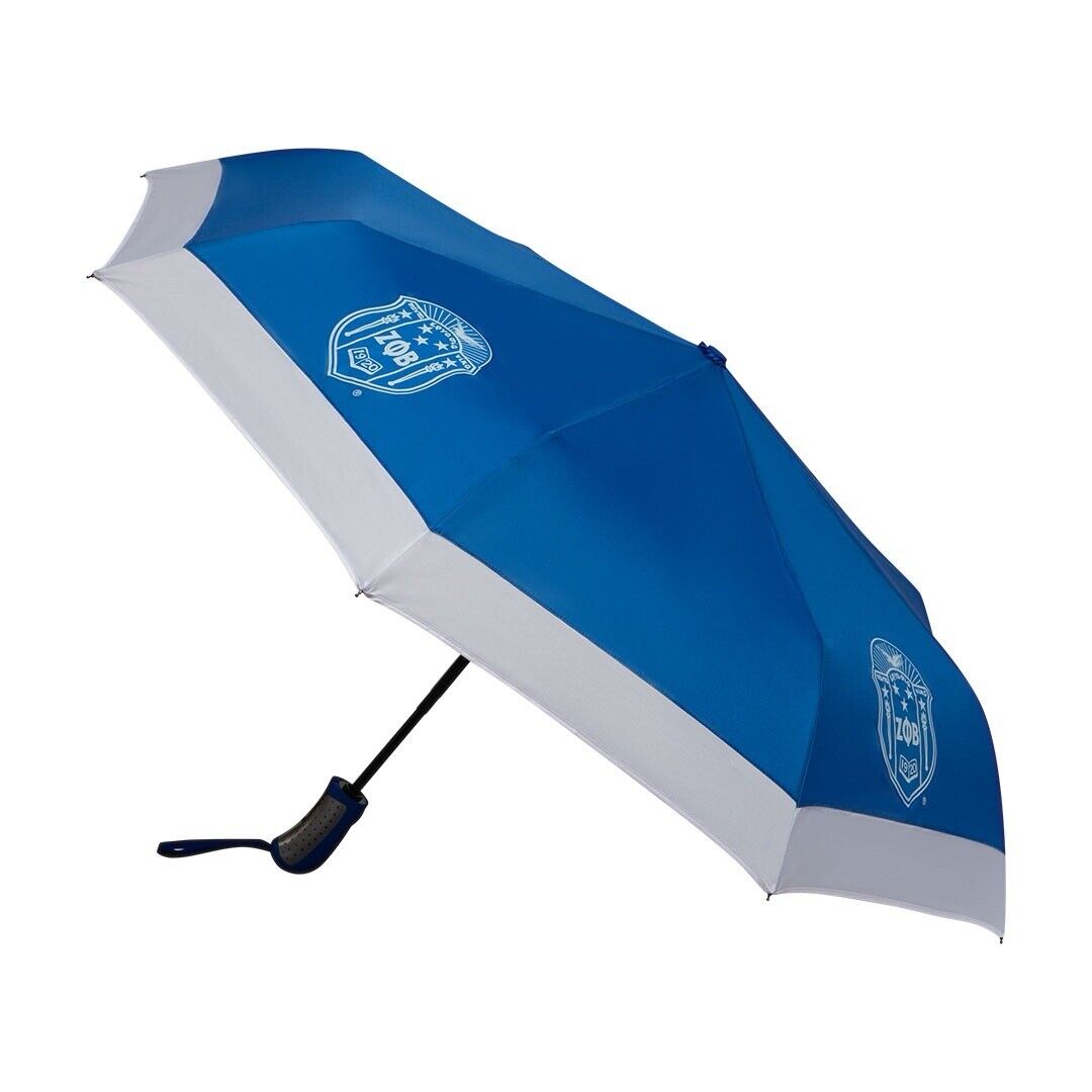 Zeta Phi Beta Shield Mini Hurricane Umbrella