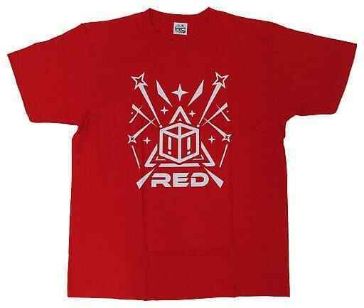 Nijisanji Clothing Logo Class T-Shirt With 2 Postcards Red Free Size Virtual You