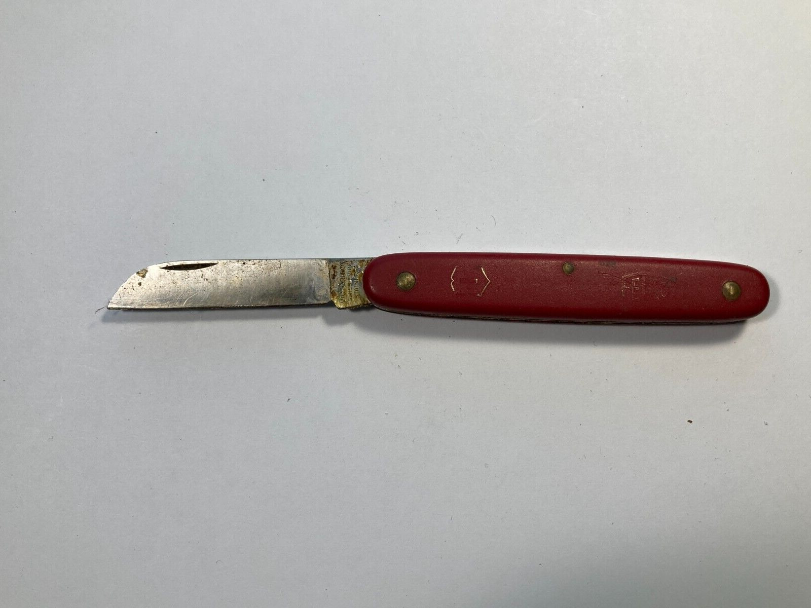 Victorinox floral knife Red (A)