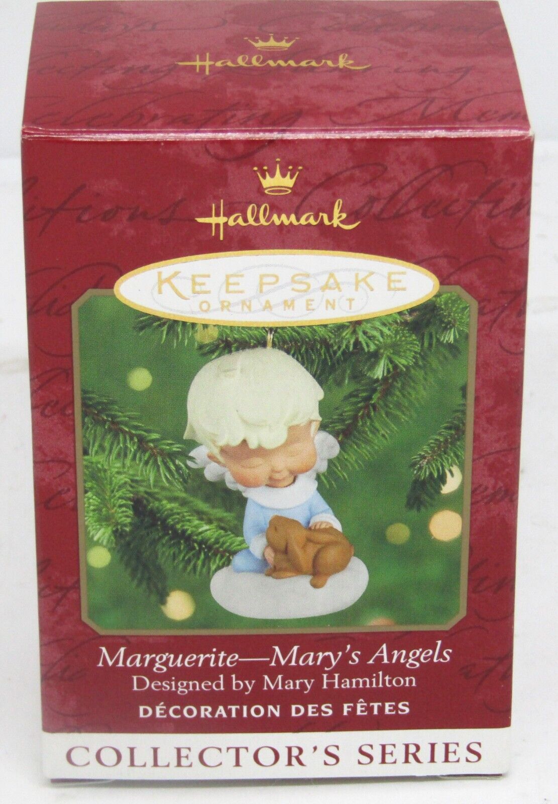 Vintage 2000 Hallmark Keepsake Collector's Series, Marguerite-Mary's, Angel Orna