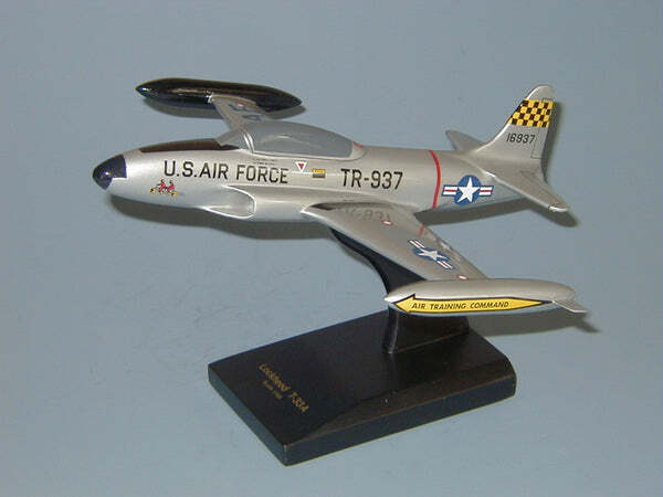 USAF Lockheed T-33 Shooting Star Desk Top Display Jet Model 1/48 SC Airplane New