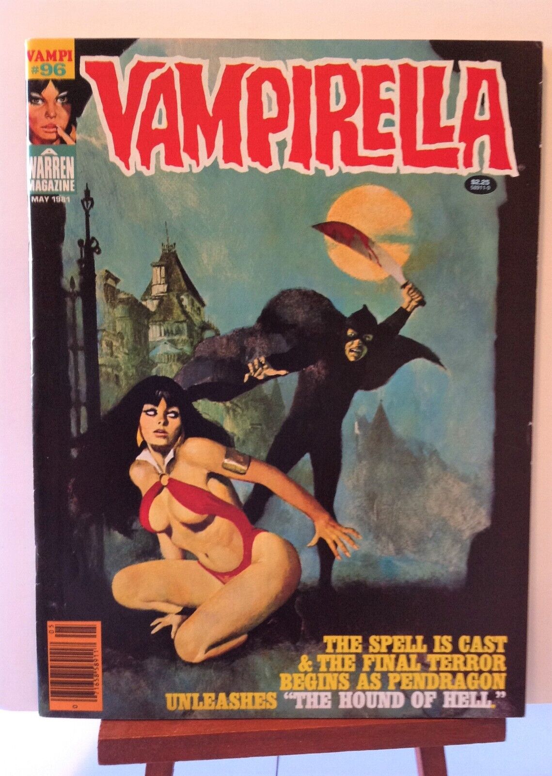 Vampirella #96 Canadian Price Variant Warren Magazine 1981 Pantha