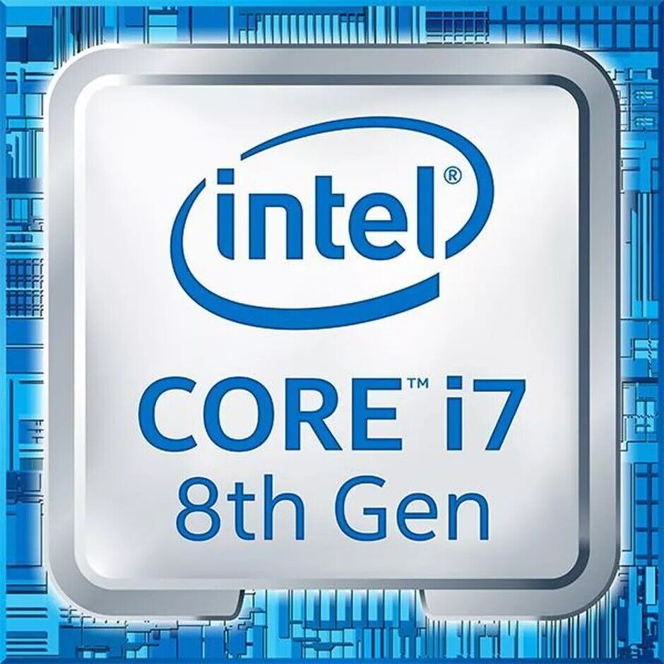50PCS  Intel Core i7 8th Gen Sticker Case Badge Genuine USA Lot Wholesale OEM 