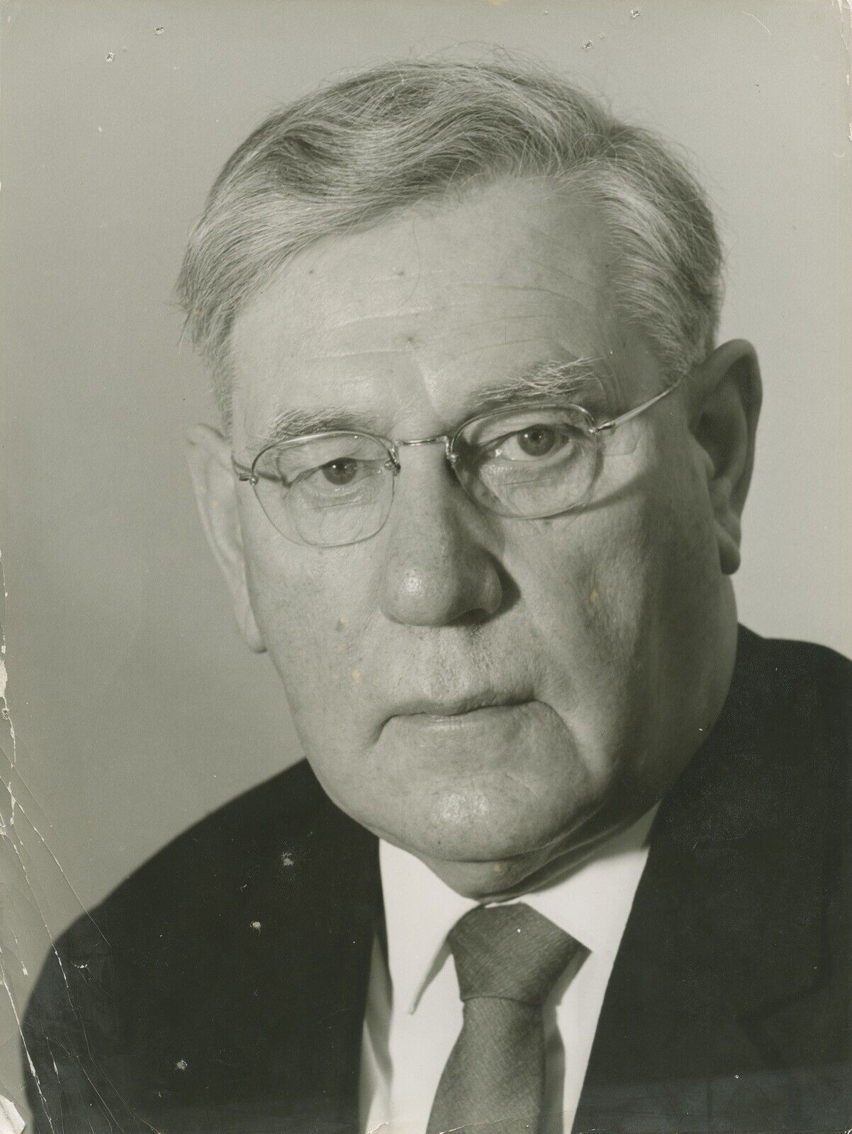 Heinrich Krone German Politician Germany Portrait A25 A2536 Original  Photo
