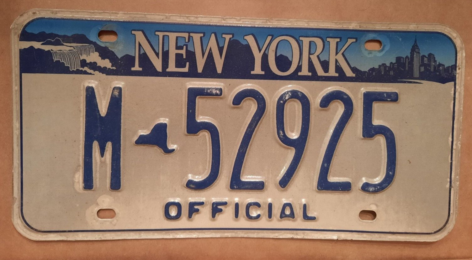 New York State Official Specialty License Plate 