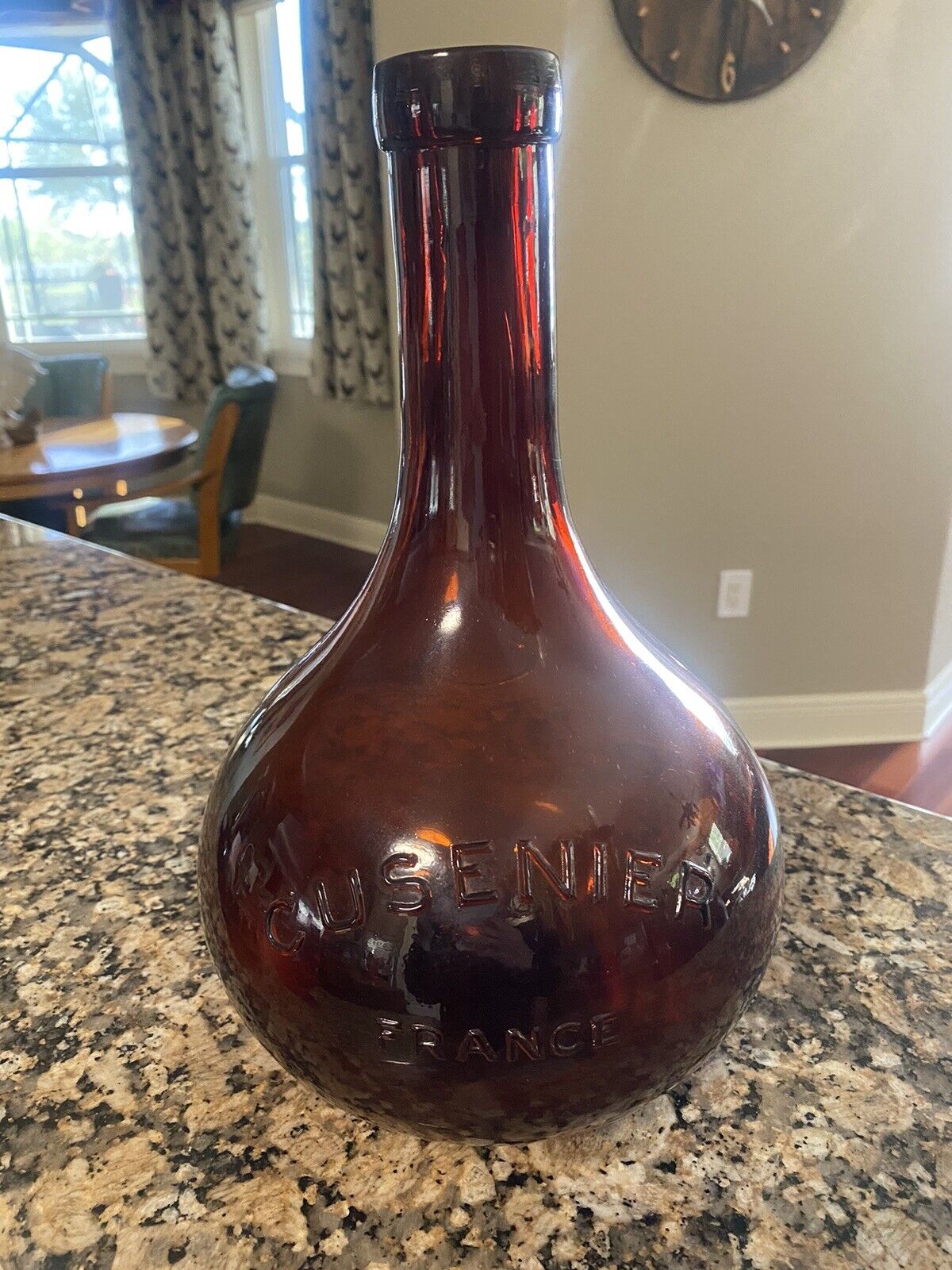 Vintage Cusenier Wine France Bottle
