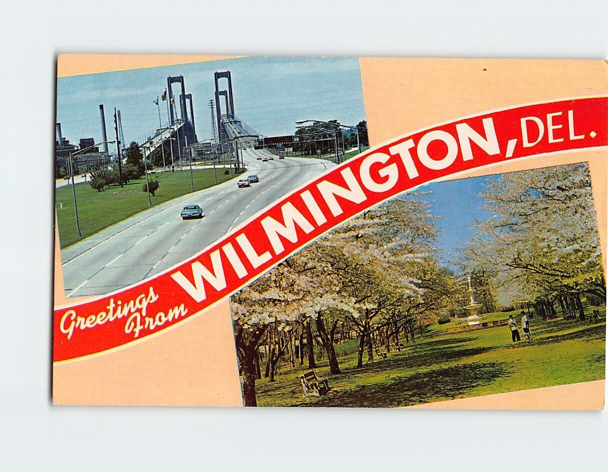 Postcard Greetings from Wilmington Delaware USA