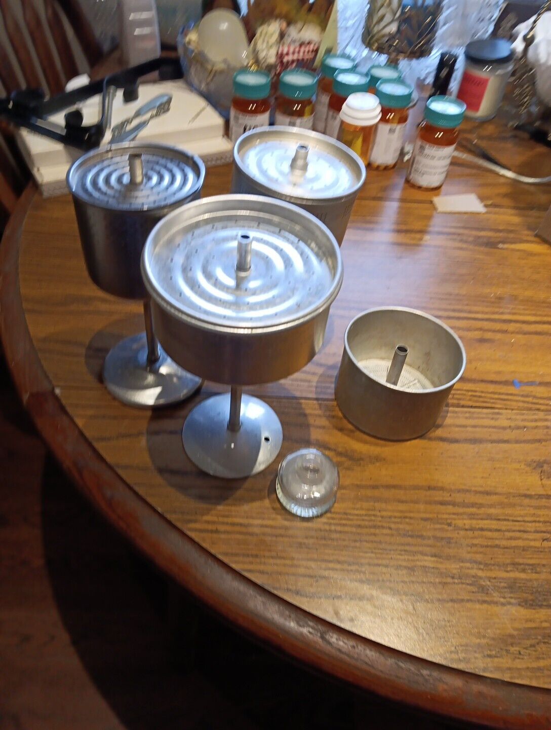 Vintage Replacement Metal Stem and Basket Coffeepot Percolator Lot