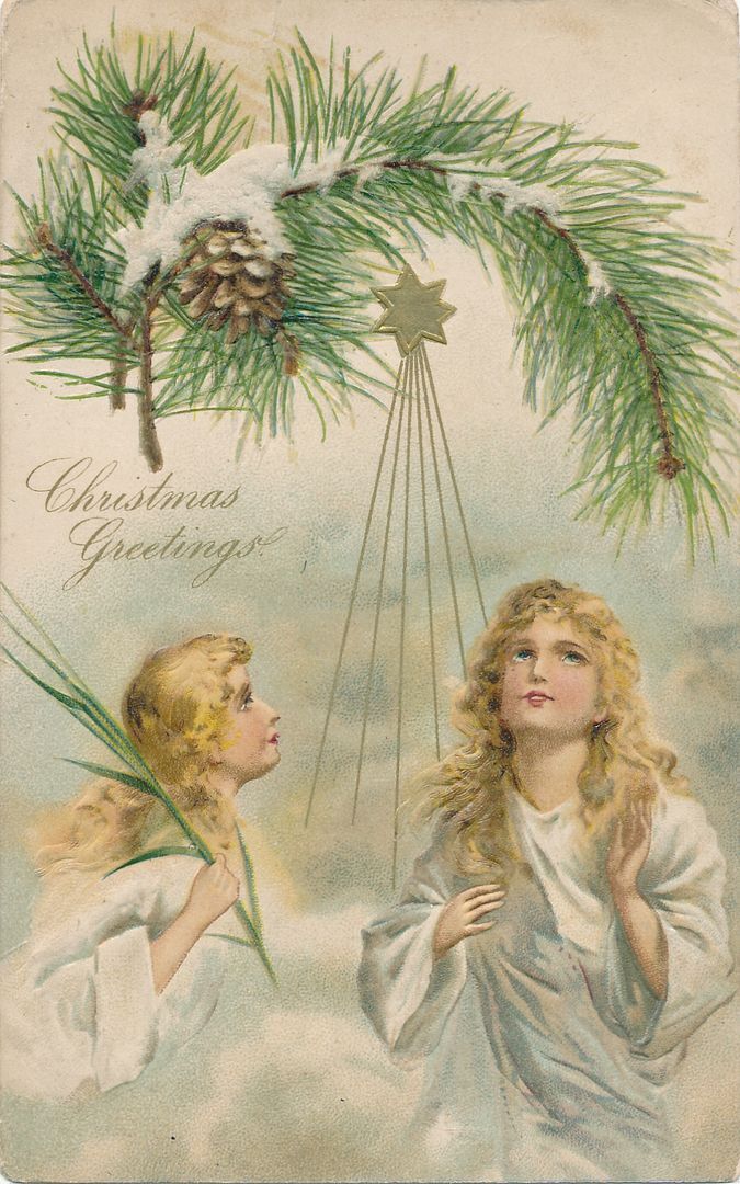 CHRISTMAS - Christmas Greetings Postcard