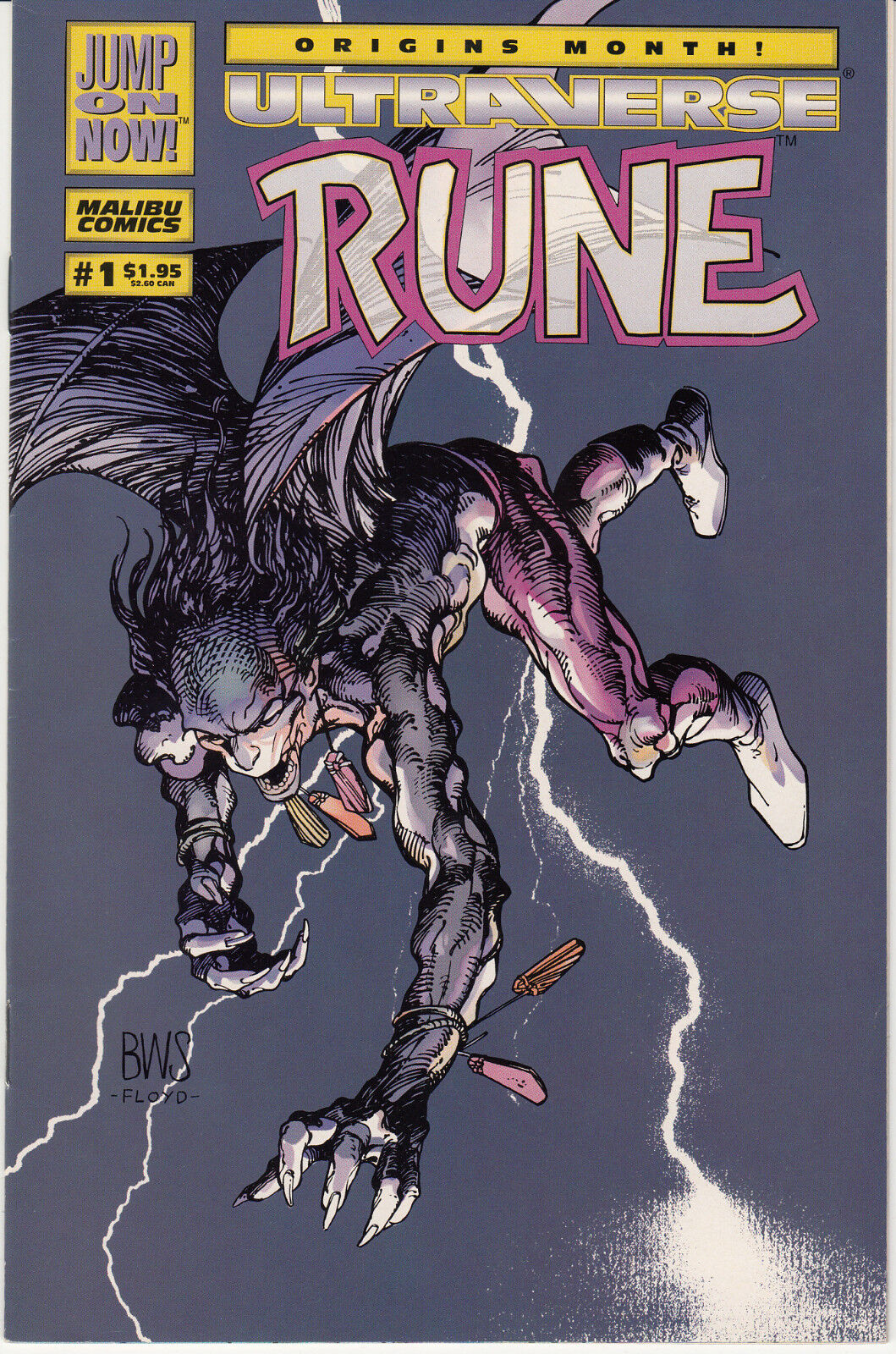 1994 Malibu Comics Ultraverse Rune #1