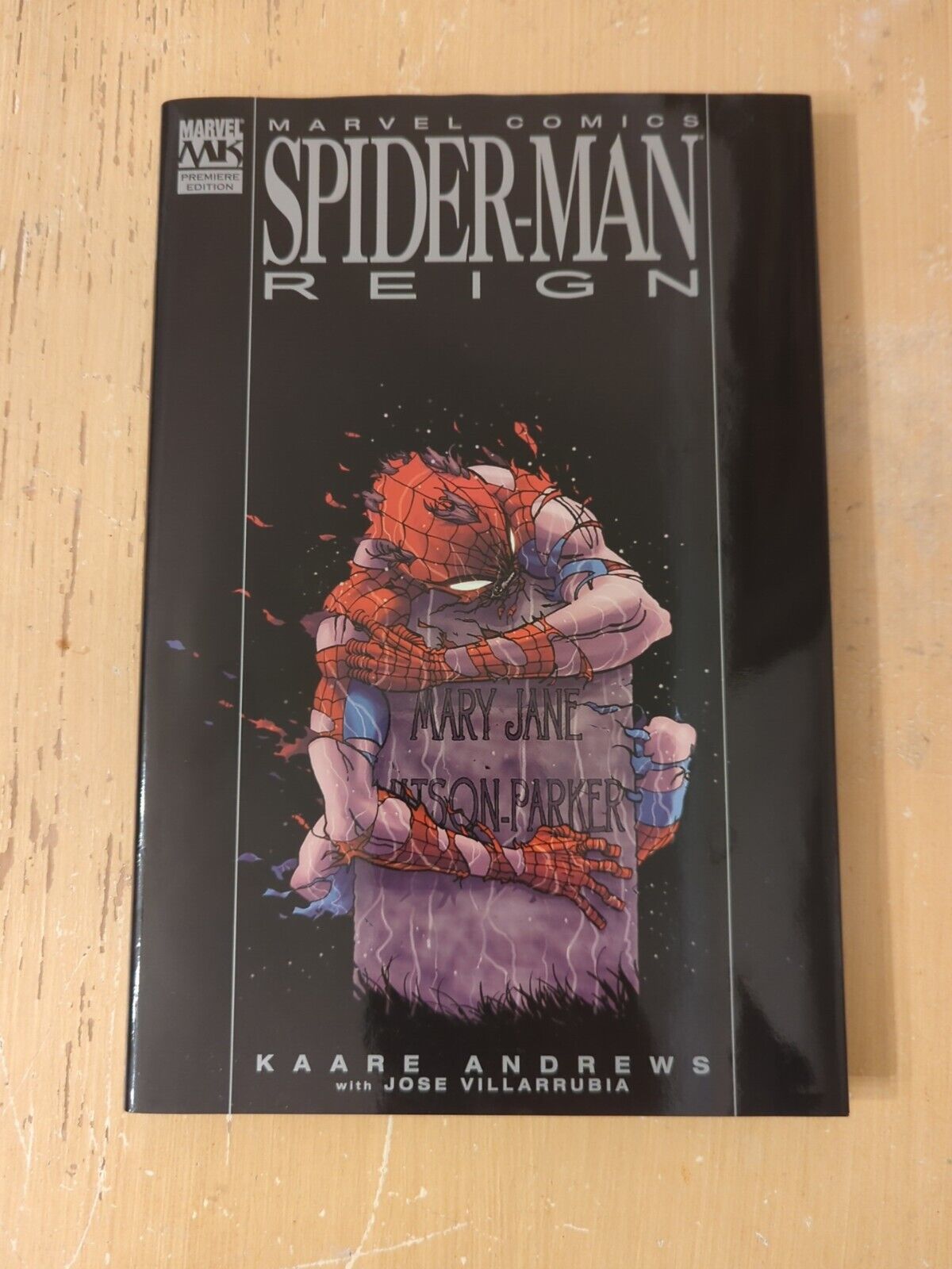 * RARE* Spider-Man : Reign by Kaare Andrews (2007, Hardcover) 