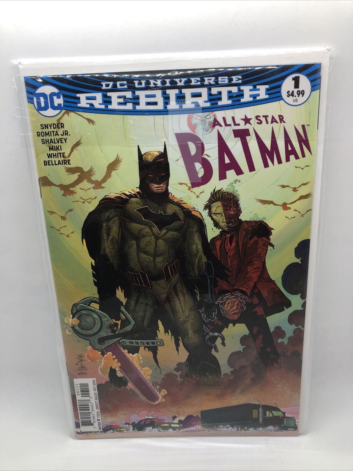 All-Star Batman 1 DC Universe DC Comics 2016 Comic Book John Romita Cover