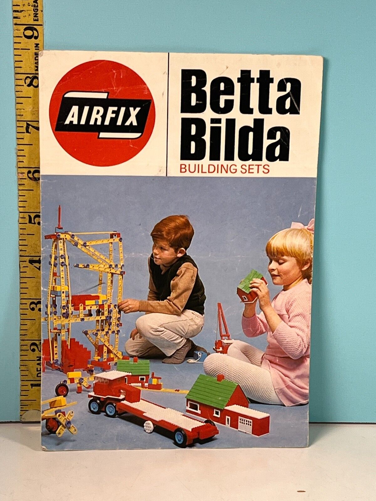 Vintage Airfix Betta Bilda Building Sets Booklet