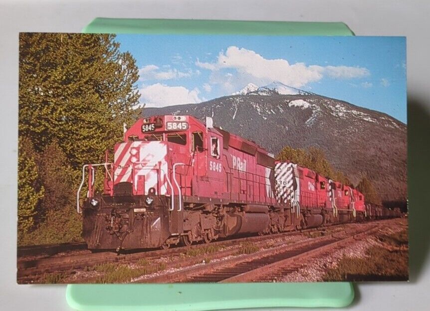 Canadian Pacific Railway 1978 - Revelstoke British Columbia - Unposted Postcard