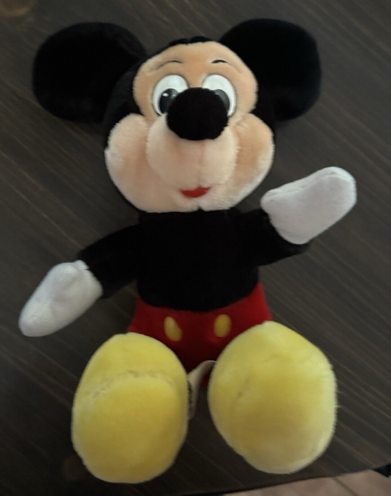 Disney Parks Vintage Mickey Mouse Plush Stuffed Animal Toy 8\