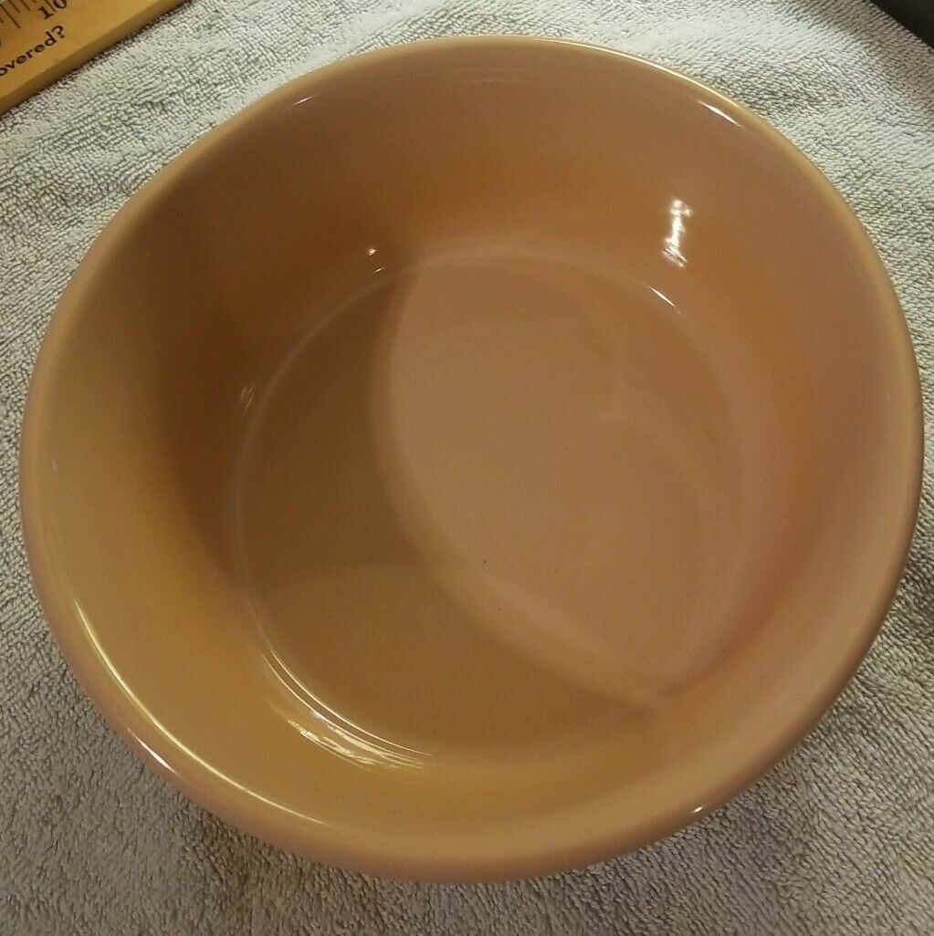 Vintage Hall Pottery Bowl Pink. 3\