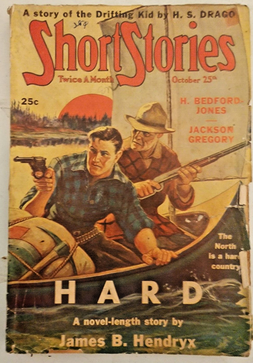 Short Stories Pulp Magazine October 25, 1938