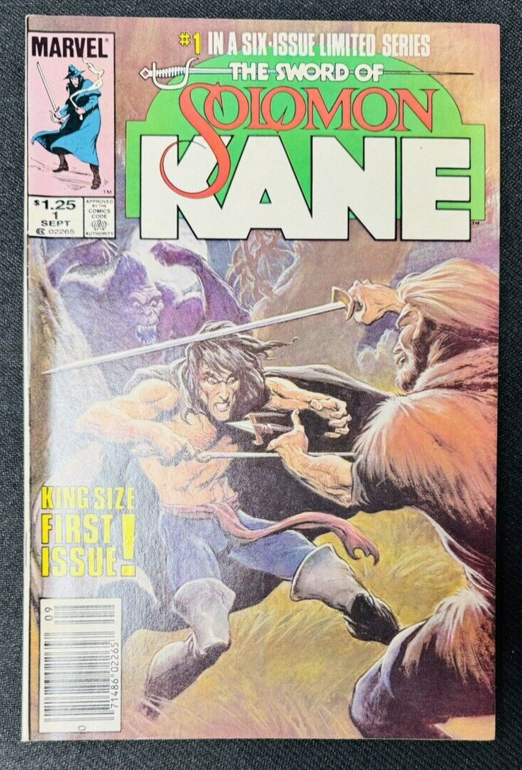 1985 Marvel The Sword Of Solomon Kane #1