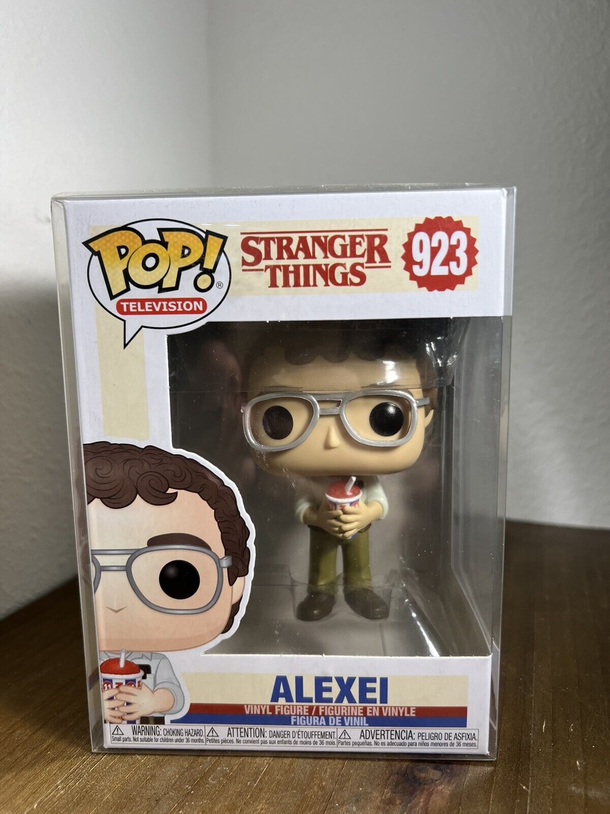 Funko Pop Television: Stranger Things Netflix ALEXEI #923 (2022) With Protector