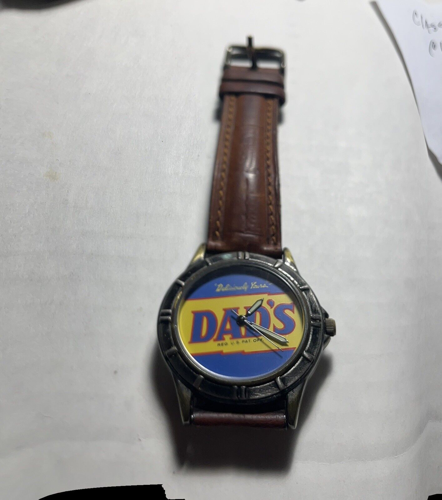 Dads Root Beer  Watch Vintage ( BLUE FACE)