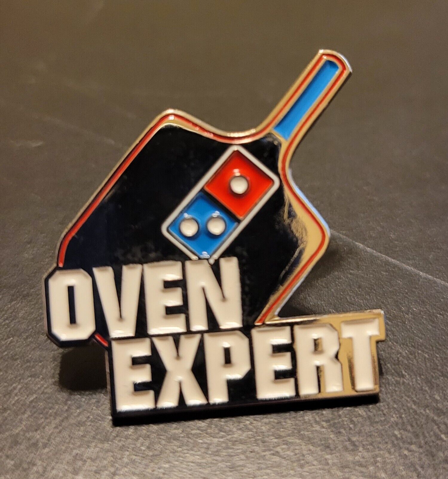 Domino\'s Pizza Enamel Hat Pin OVEN EXPERT 
