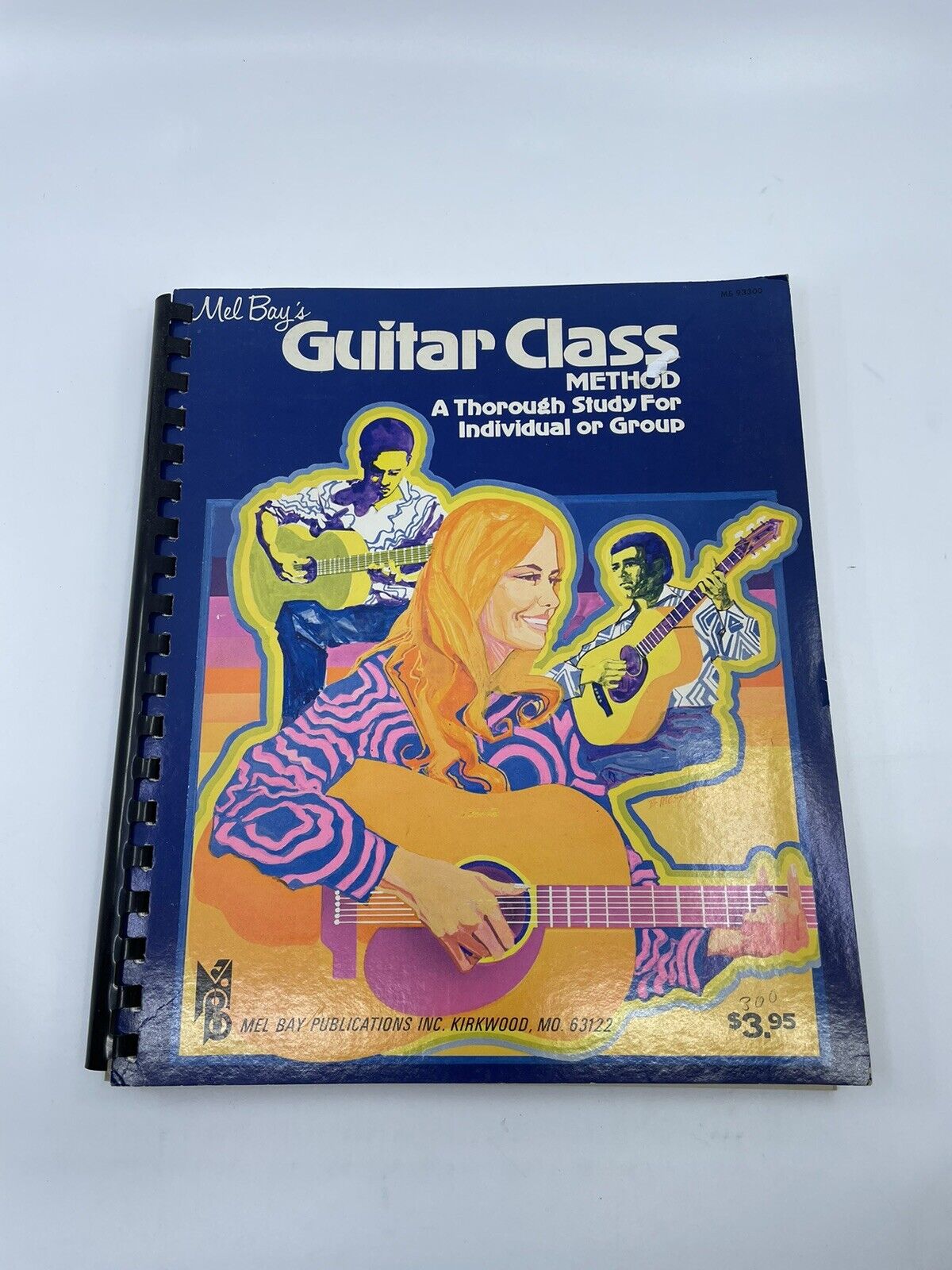 Mel Bays Guitar Class Method Publication Song Book Instruction 1972