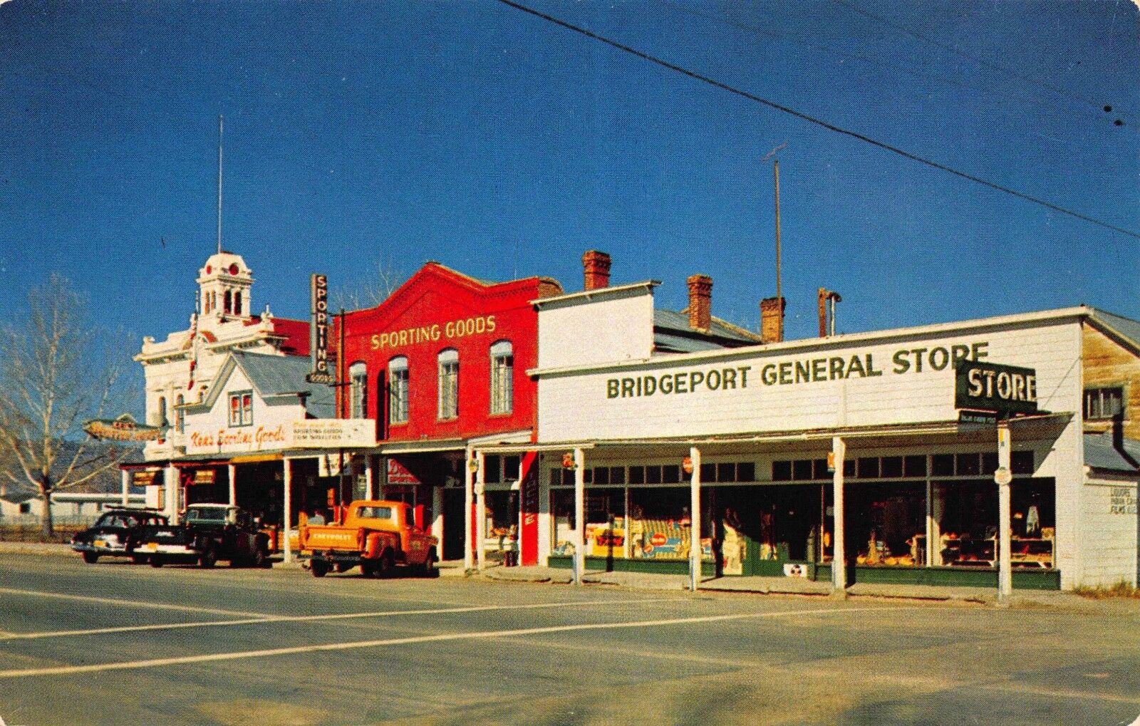 Postcard General Store, Sporting Goods Store in Bridgeport, California~119124
