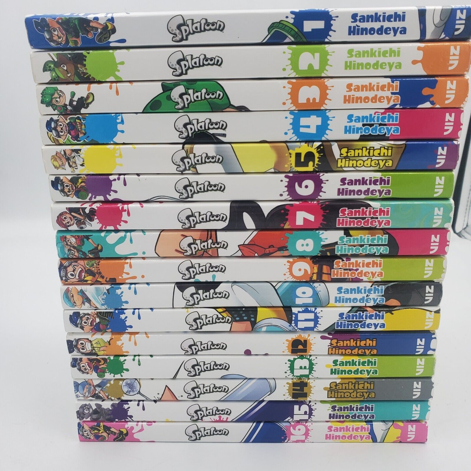 Splatoon MANGA  Lot of 16 Volumes 1-16 by Sankichi Hinodeya