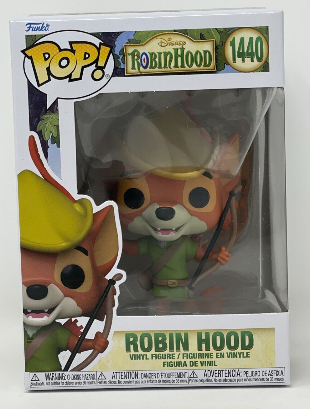 Funko Pop Disney Robin Hood - Robin Hood #1440