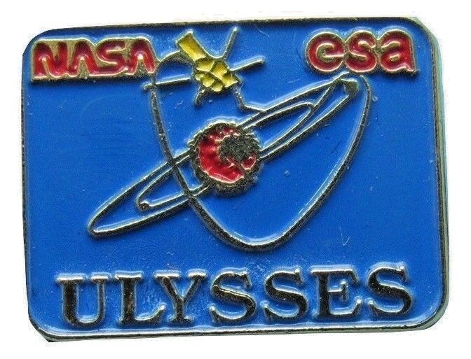 NASA PIN '90 vtg ULYSSES European Space Agency ESA Space Probe SUN ORBIT robotic