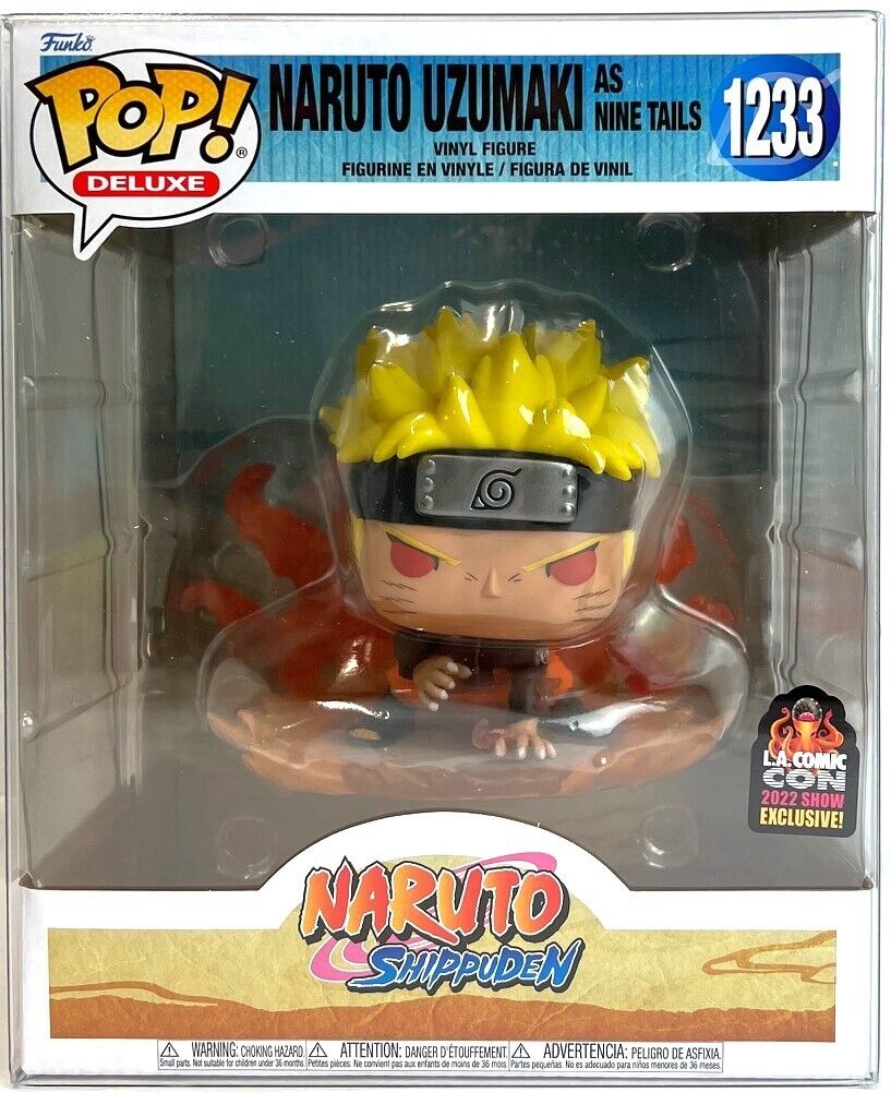 Funko Pop Naruto Shippuden Naruto As Nine Tails LACC 2022 Exclusive #1233